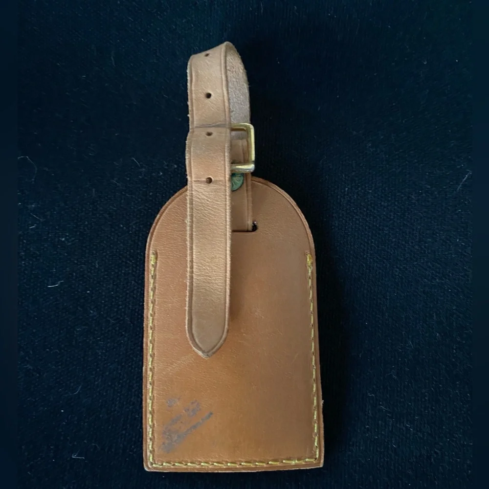Louis Vuitton Vachetta Luggage Tag